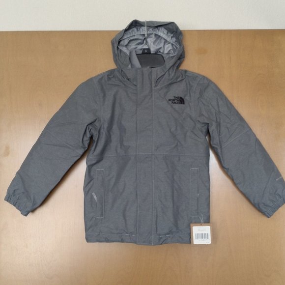 🆕 The North Face Boys Dakota Fleece Triclimate Midweight Jkt, TNF Medium G. Htr - Picture 3 of 10